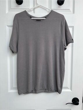 Men's Short Sleeve Crew Neck Tee - Grey